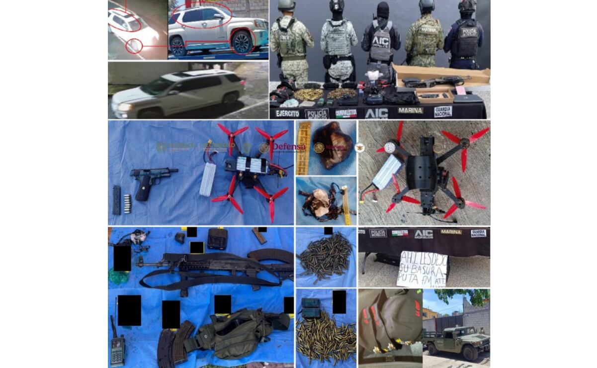 Tres personas detenidas durante altercado entre civiles y fuerzas federales en Guamúchil, Sinaloa; aseguran vehículos y armas de fuego