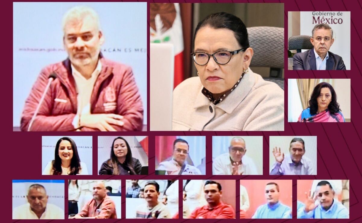 Rosa Icela revisa junto al gobernador Ramírez Bedolla Plan Michoacán; avanza Metrobús para Morelia