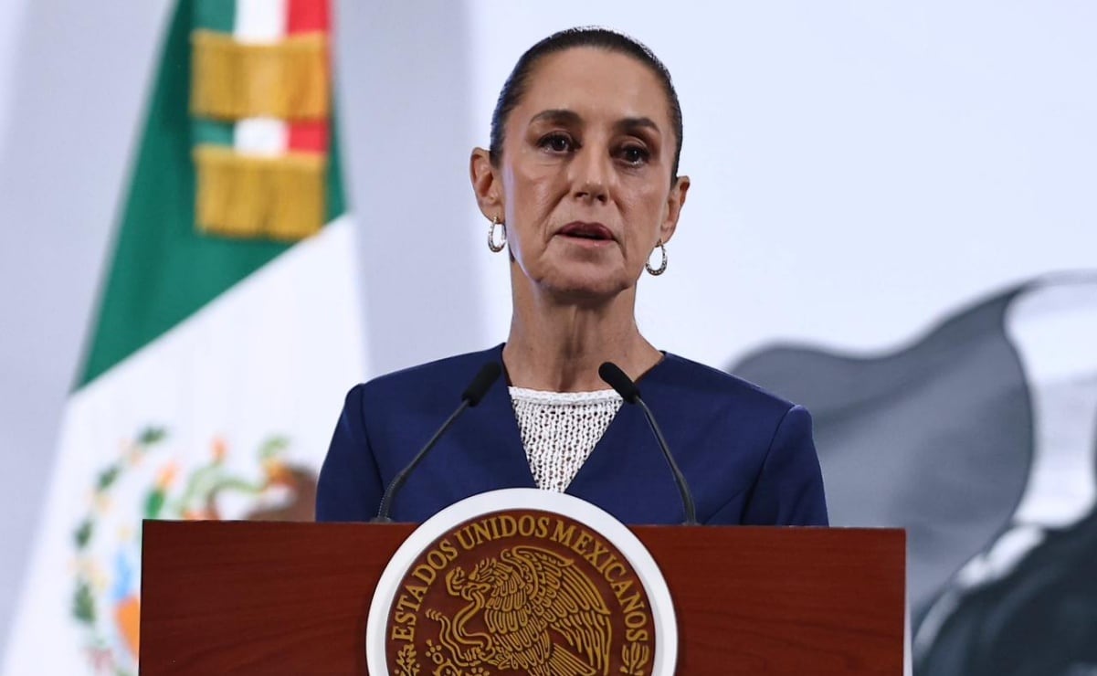 Rosa Icela encabeza la mañanera; Sheinbaum notifica su salida del país al Congreso