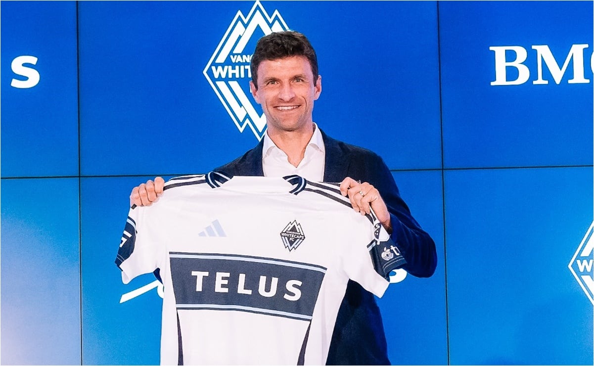 Vancouver Whitecaps presenta a Thomas Müller; 
