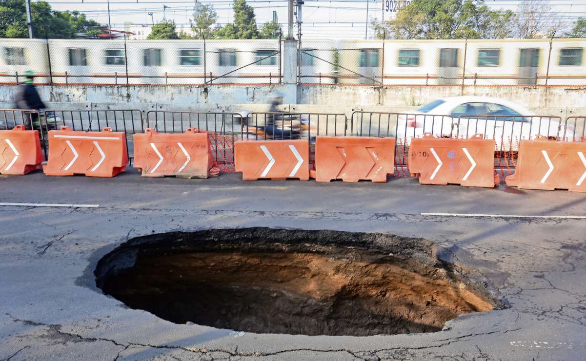 FOTOS: Trabajadoras sexuales protestan en Calzada de Tlalpan; se oponen a construcción de ciclovía