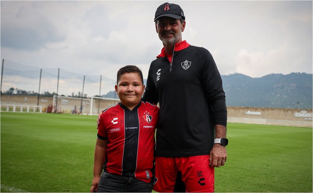 Atlas encuentra al pequeño aficionado que se viralizó en el duelo contra América; se llevó una gran sorpresa