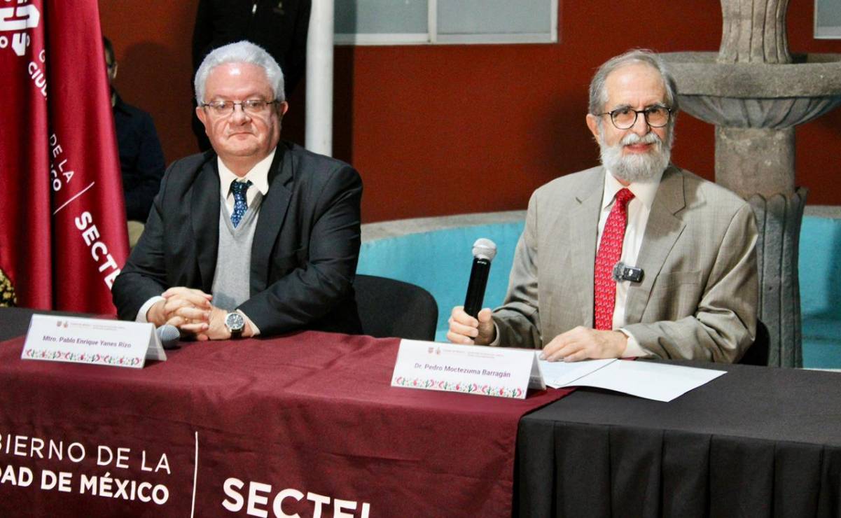 Socavón aparece sobre nueva ciclovía en Tlalpan; la zona había sido pavimentada en días recientes