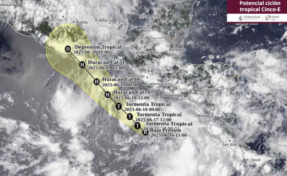 Onda tropical 3 trae lluvias intensas en varias regiones de México; estos serán los estados más afectados