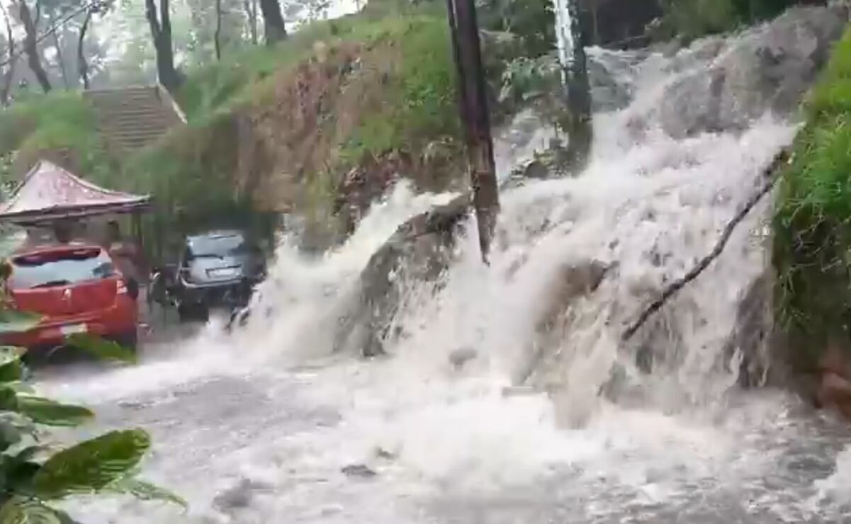 Disparan y detonan presunto 