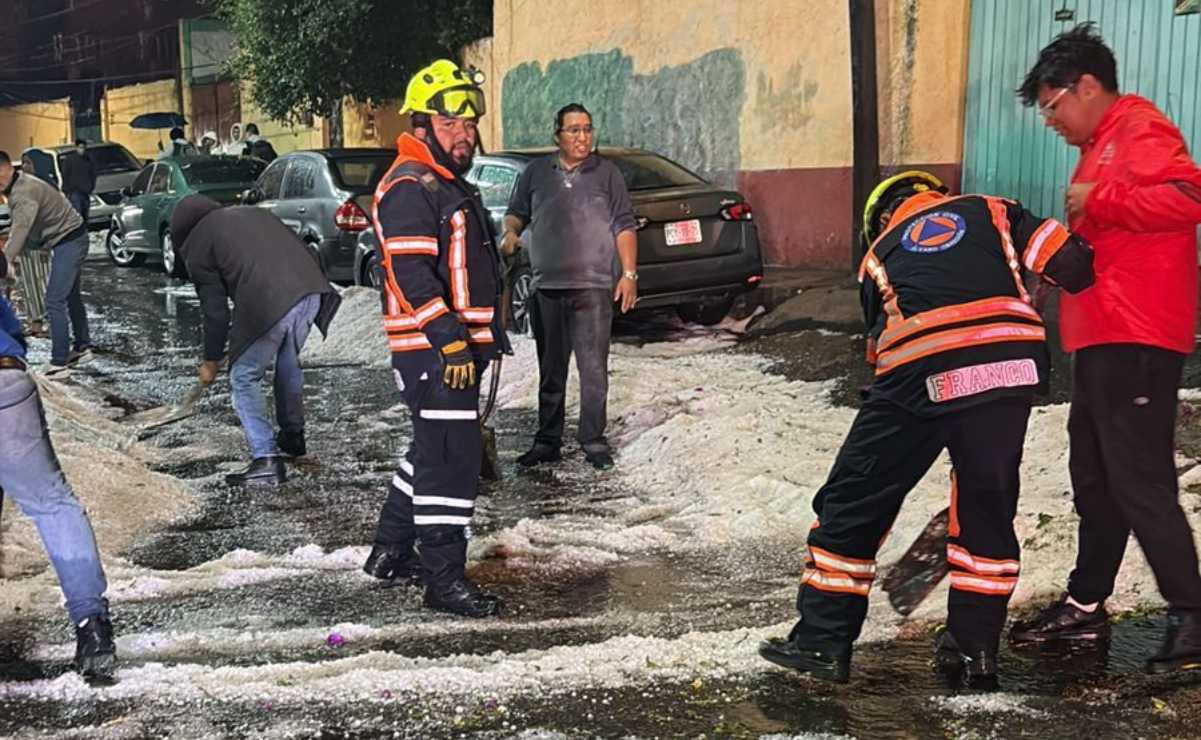 Intensa lluvia provoca caos vial y daños en la zona metropolitana de Morelos; reportan caídas de árboles