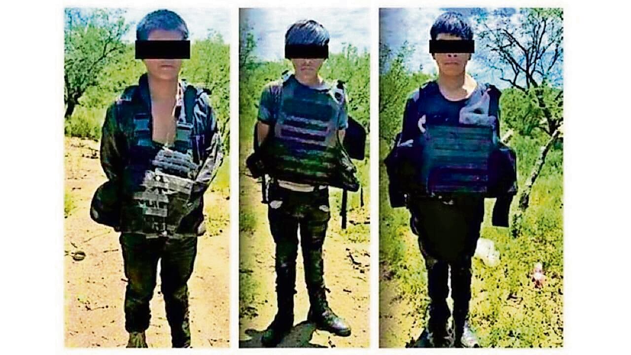 En Sonora han sido detenidos 349 niños reclutados por grupos criminales; oscilan entre los 10 y 12 años