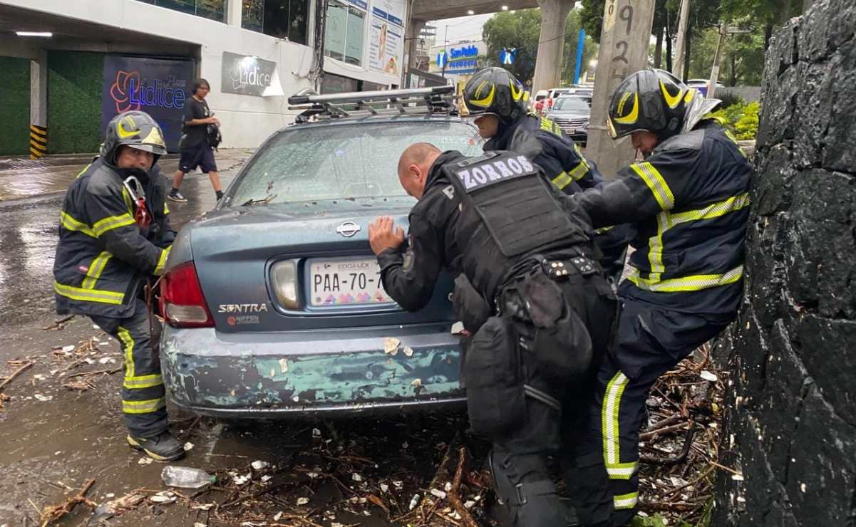 Muere motociclista tras ser atropellado por conductor de un tráiler en Azcapotzalco; presunto responsable es detenido