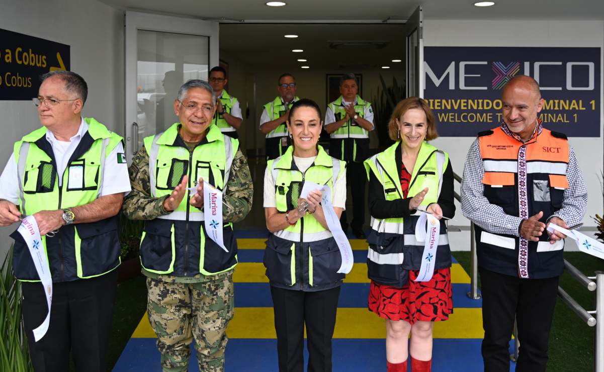 AICM refuerza acciones para garantizar su operación en temporada de lluvias; realiza análisis con apoyo de la Secretaría de Marina