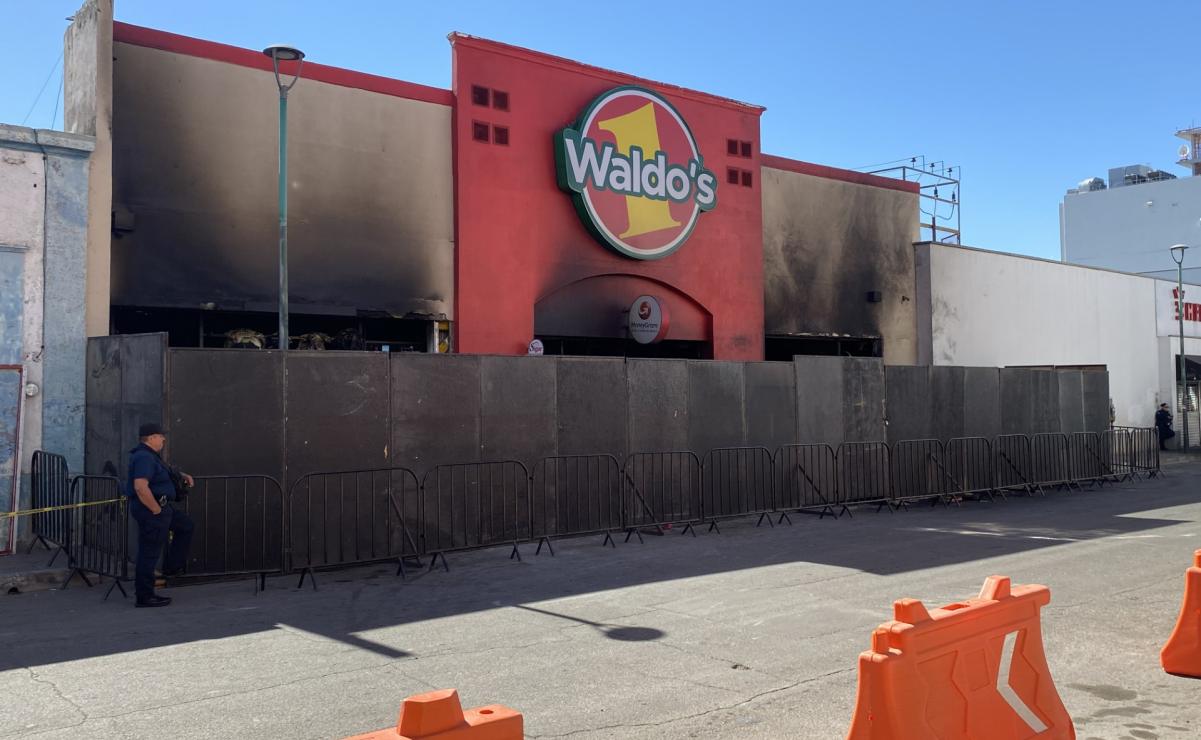 Avanzan investigaciones del siniestro en Waldo's Hermosillo; 34 personas han rendido declaración