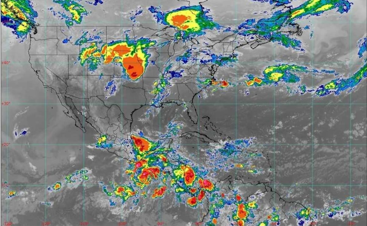 Cinco-E se intensifica a depresión tropical; prevén evolucione a huracán Erick con impacto en Oaxaca y Guerrero