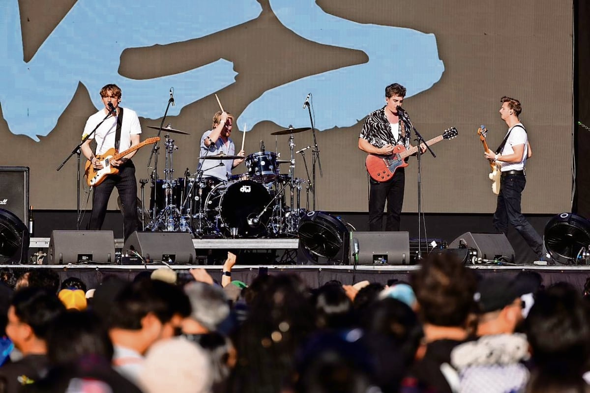 Calor, energía y hasta nostalgia en el primer día del Corona Capital