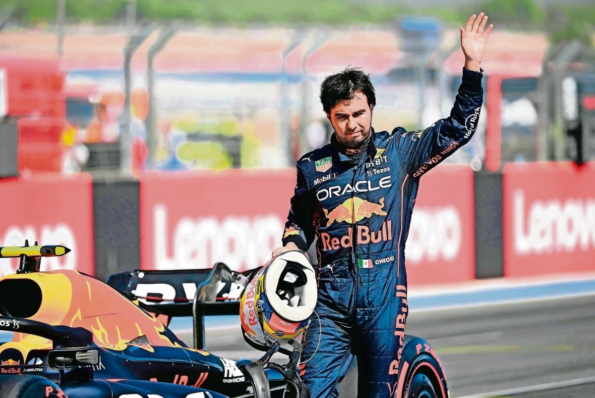 Checo Pérez fue presa del pánico en Red Bull 