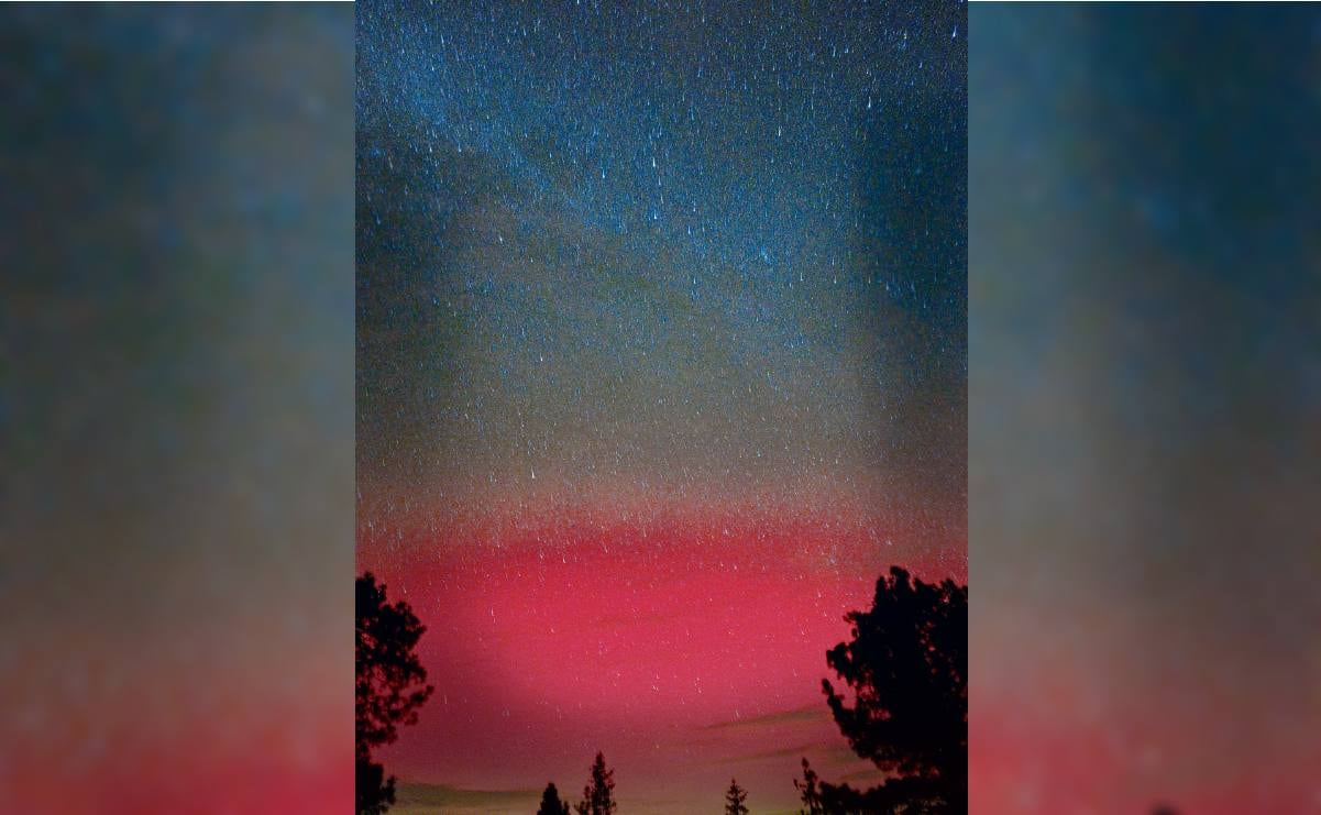 Tormenta geométrica global origina auroras boreales en el país