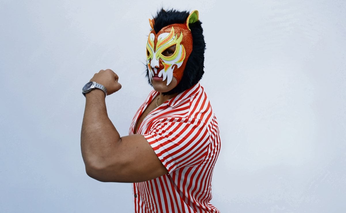 Rugido, el luchador que jugó en las inferiores de Cruz Azul y Chivas 