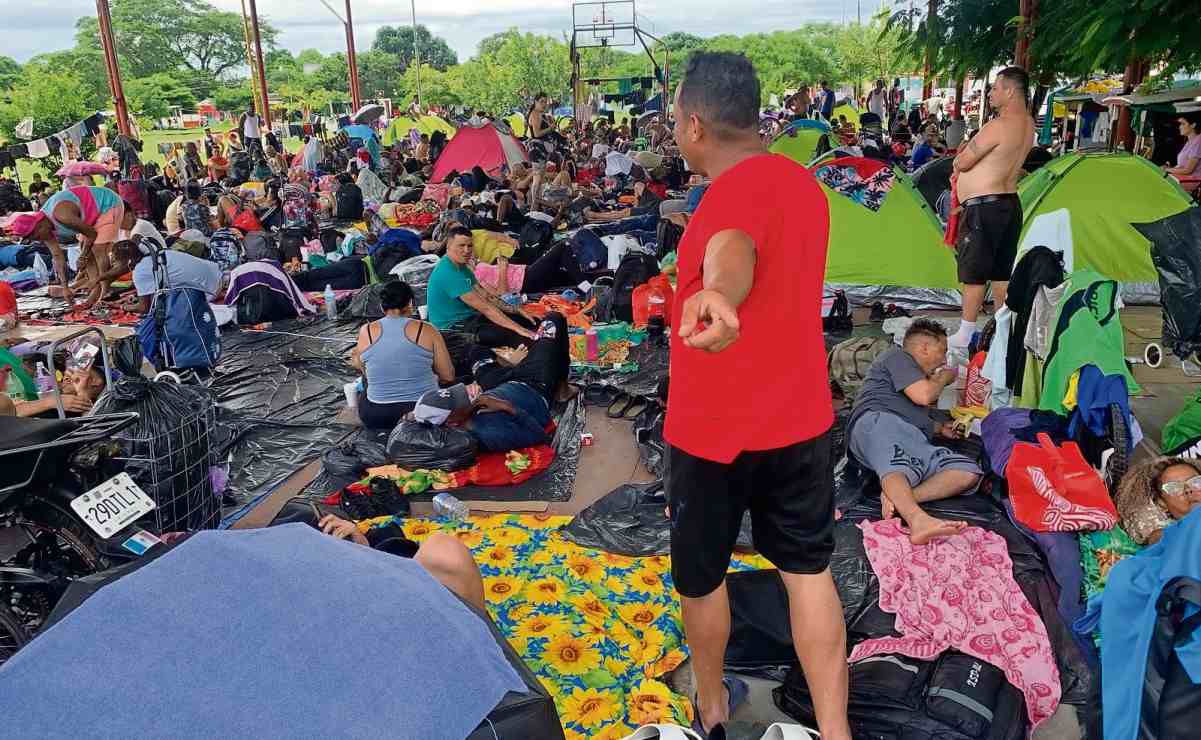 Joven saca hacha durante pelea a bordo de transporte público de Santa Catarina, Nuevo León