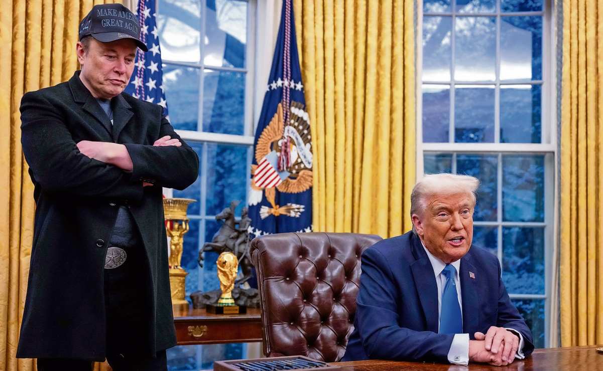 Trump dice a Elon Musk que puede quedarse “el tiempo que quiera” en su equipo; 