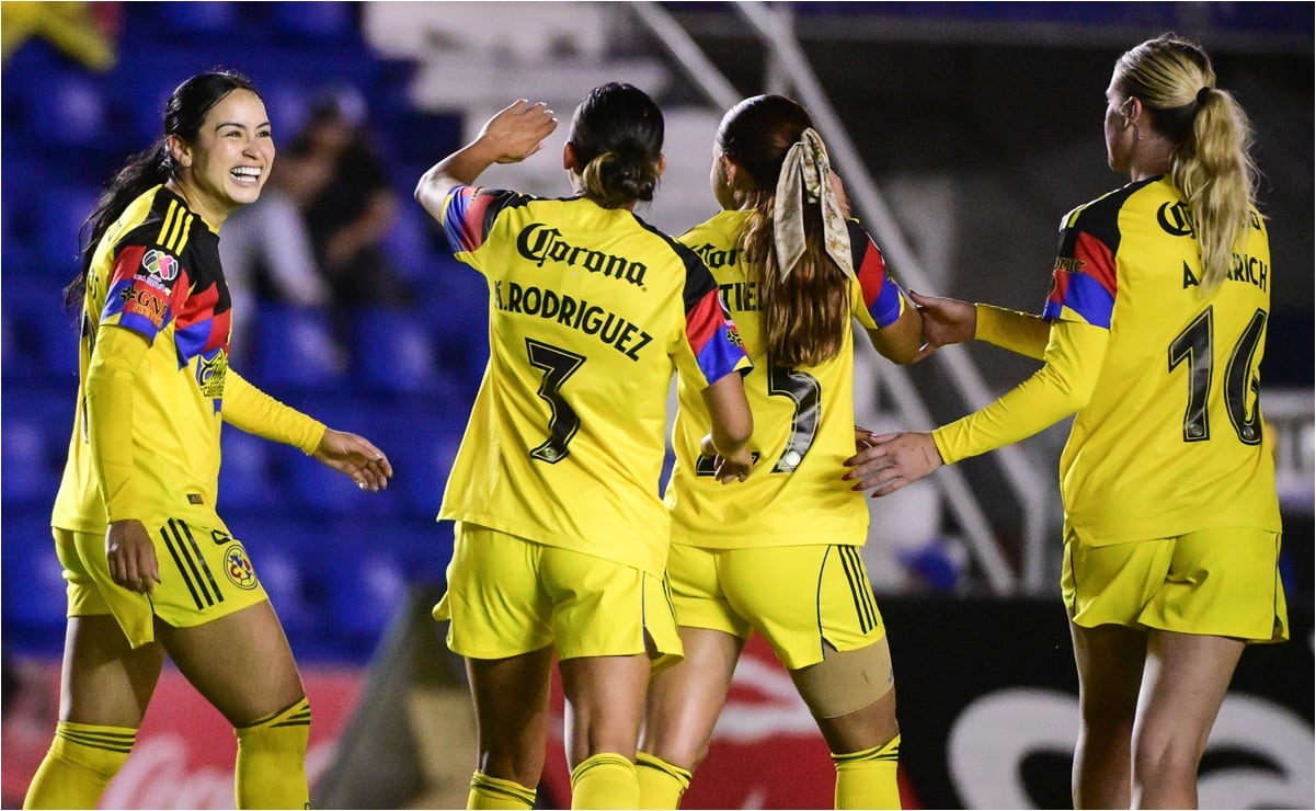 América aplasta a Santos y mantiene el paso perfecto; las Águilas lideran la Liga MX Femenil