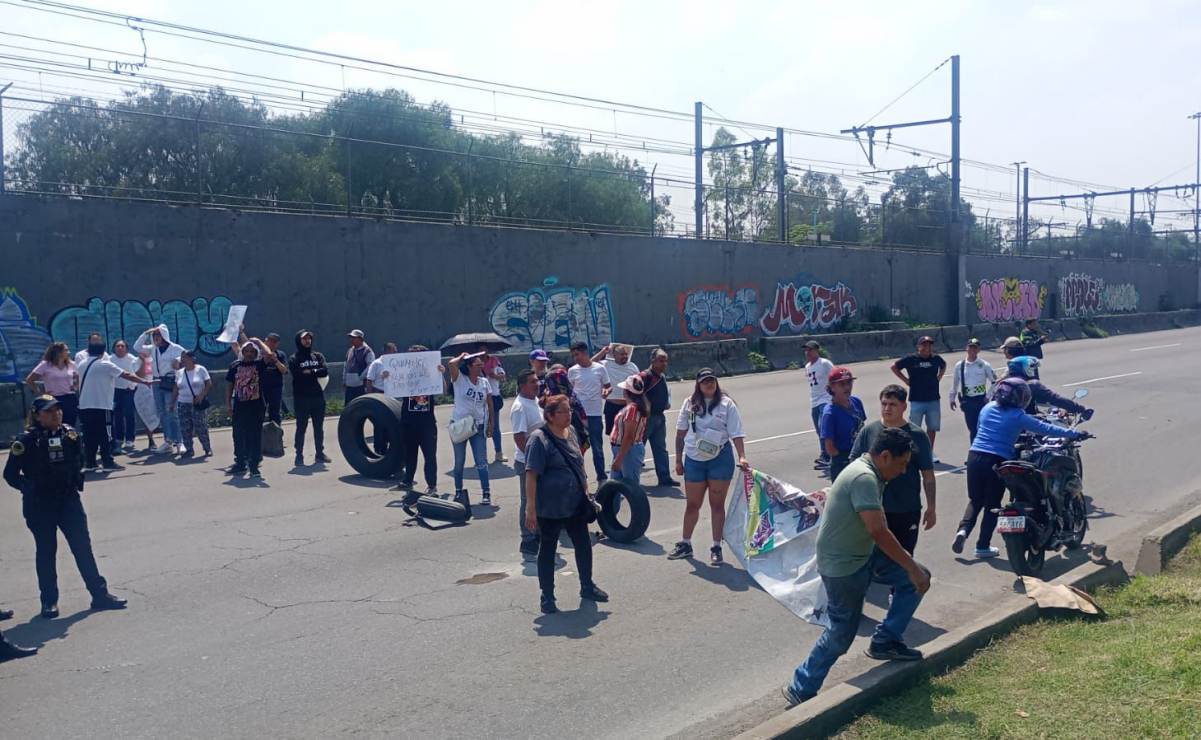 Fuerte lluvia en la CDMX provoca afectaciones; se desborda el Río San Ángel en la alcaldía Álvaro Obregón