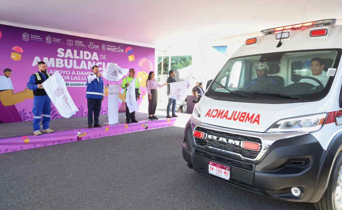 Marina y Sedena aumentan despliegue de elementos en estados afectados por lluvias; reparten medicinas y despensas 