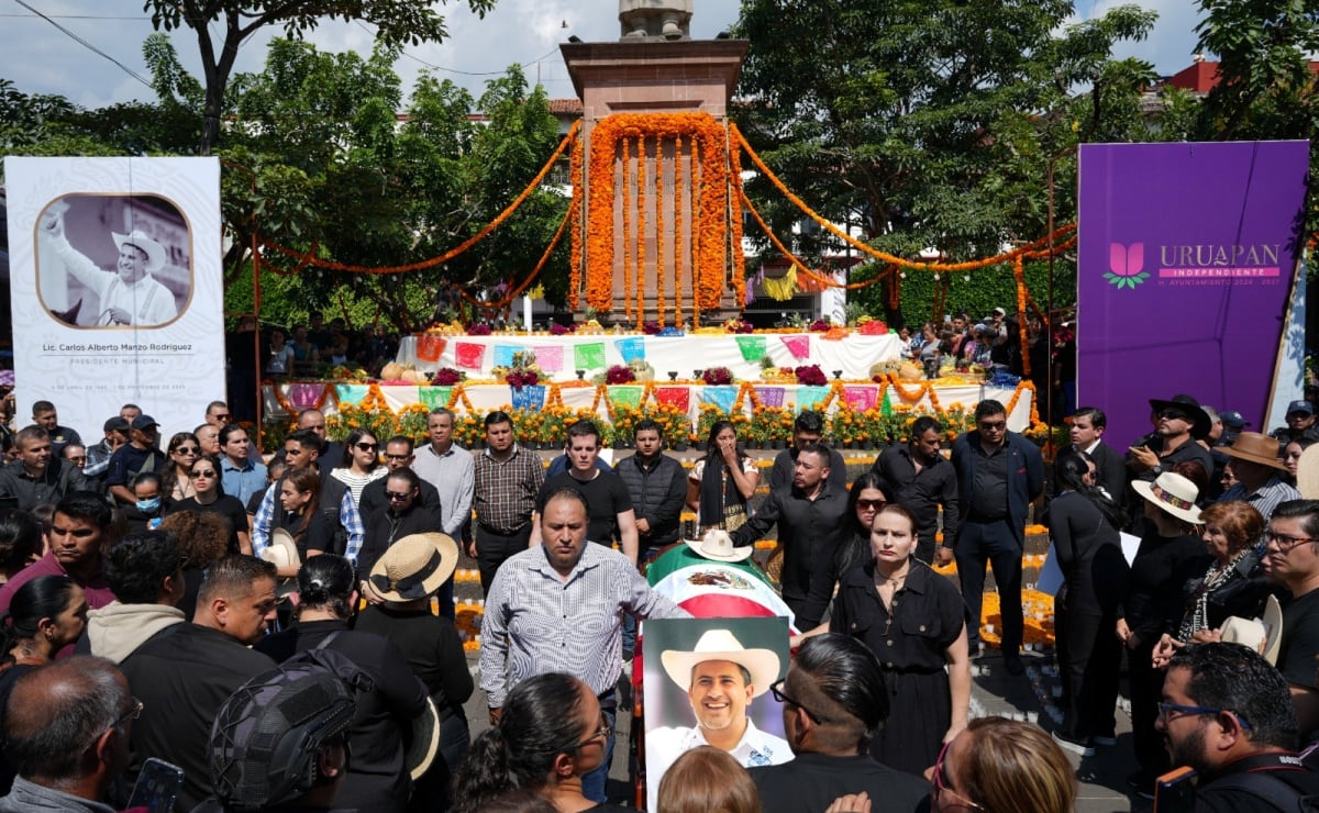 Uruapan clama justicia tras el asesinato de Carlos Manzo