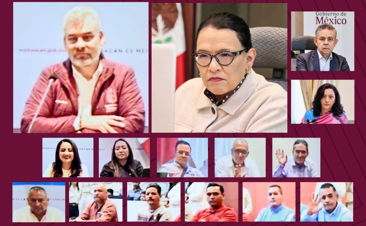 Rosa Icela revisa junto al gobernador Ramírez Bedolla Plan Michoacán; avanza Metrobús para Morelia