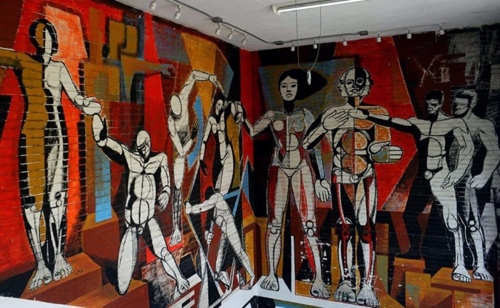 ¿Sabías que en la UNAM hay arte urbano de Tepito? Conoce la historia de este peculiar mural