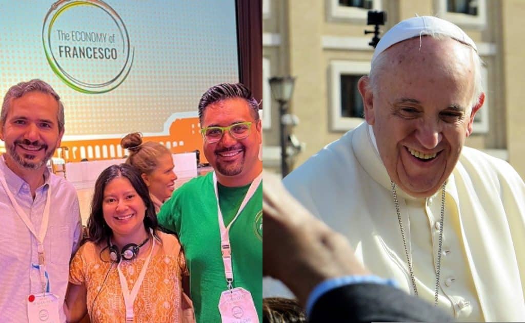 El Papa y estudiantes de la IBERO impulsan una “economía humana”