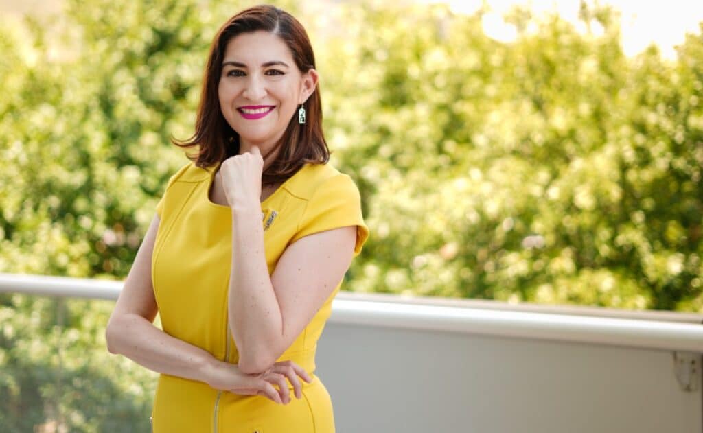 Rosalinda Ballesteros, directora del ICBF, en la Universidad Tecmilenio