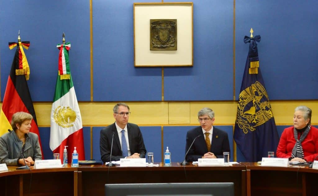 UNAM reafirma alianzas con universidades alemanas