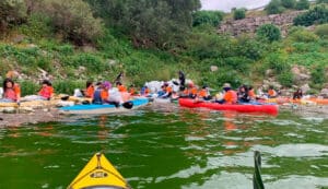 Alumnos de la Anáhuac participan en limpieza de Presa Madín en Edomex