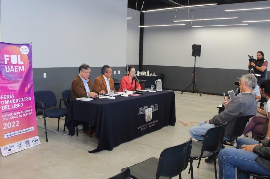 Inicia en la Universidad Autónoma del Estado de Morelos la Feria Universitaria del Libro