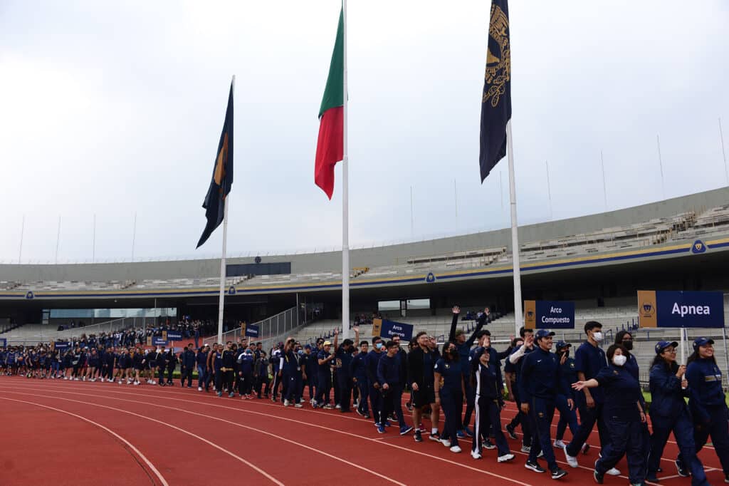 Celebración de los 70 años del Estadio Olímpico Universitario