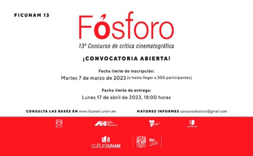¿Te imaginas ser parte de un jurado de FICUNAM? así puedes ser parte