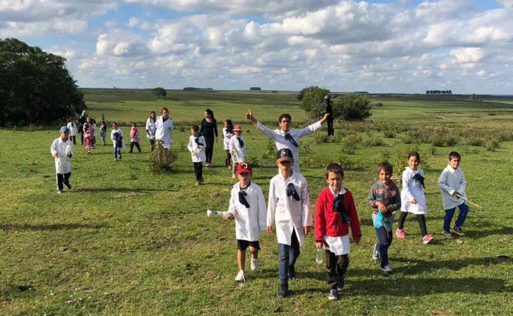La pequeña escuela rural de Uruguay que ofrece una lección en un país con crisis de agua