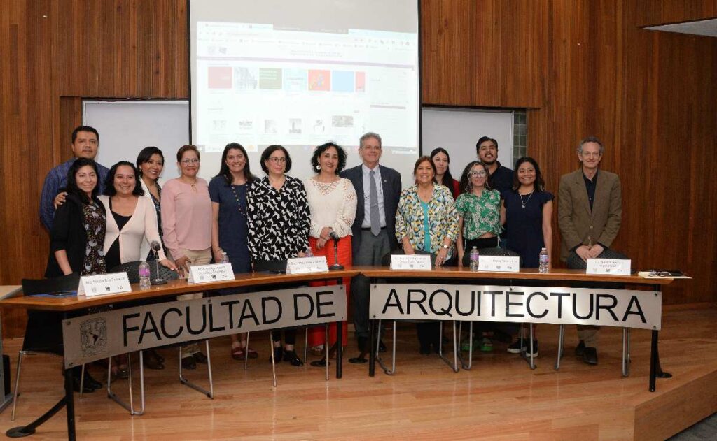 Facultad de Arquitectura de la UNAM comparte su conocimiento con el mundo