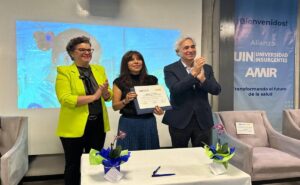 UIN firma acuerdo con la Amir; egresados de la salud tendrán acceso diplomados y másters
