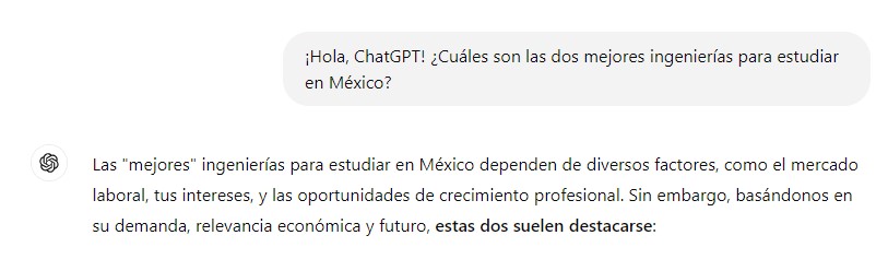mejores ingenierías para estudiar en México