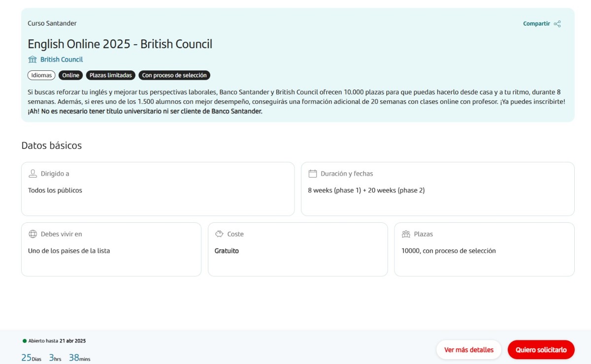 Domina por completo el inglés con este curso en línea y gratis ...