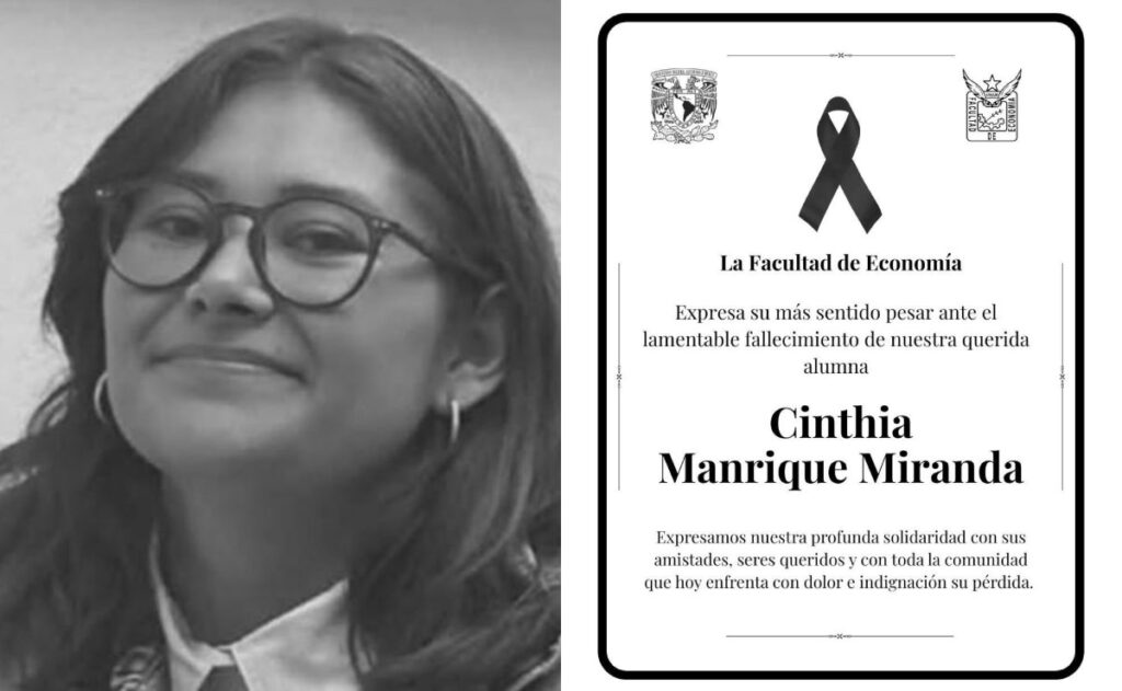 Localizan sin vida a estudiante de la UNAM; Facultad de Economía se pronuncia 