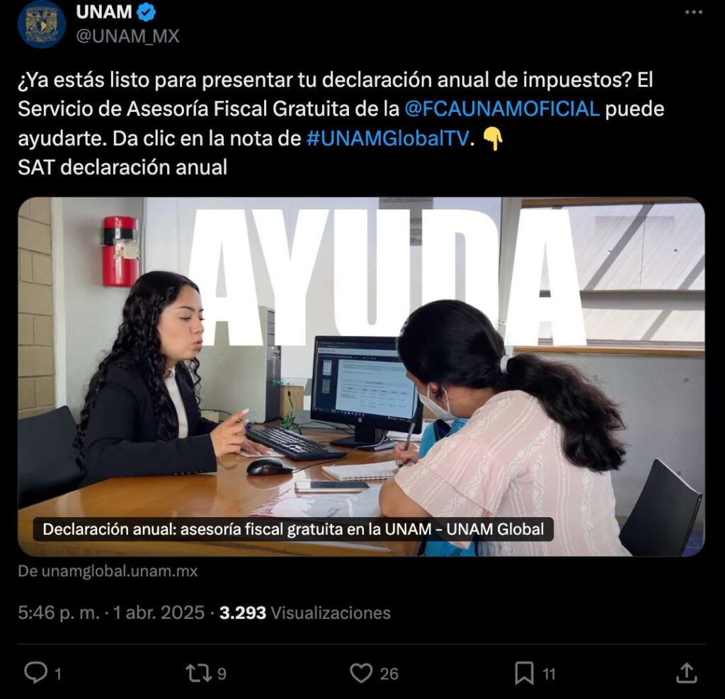 declaración anual SAT