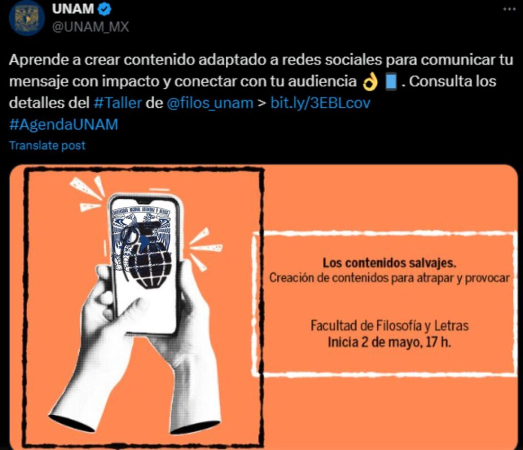 UNAM-taller-crear-contenido-digital