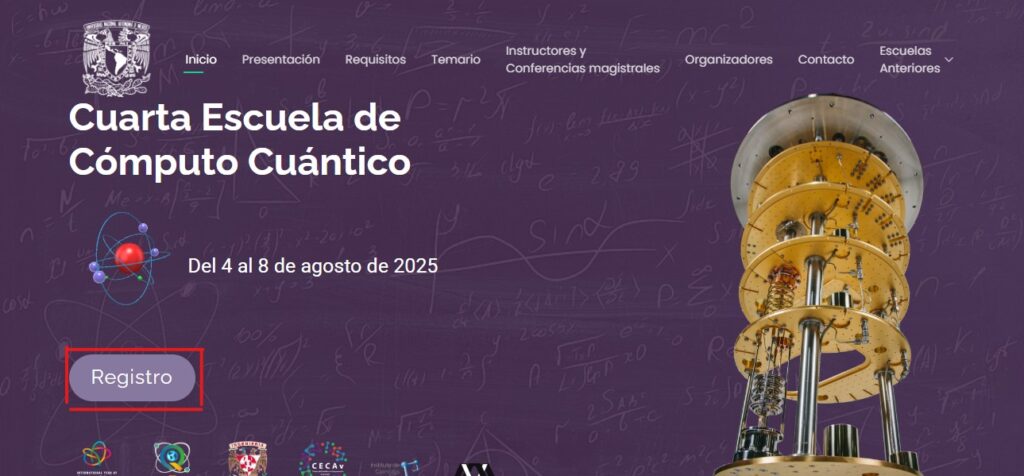 Escuela de Cómputo Cuántico
