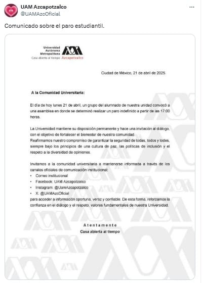 UAM Azcapotzalco