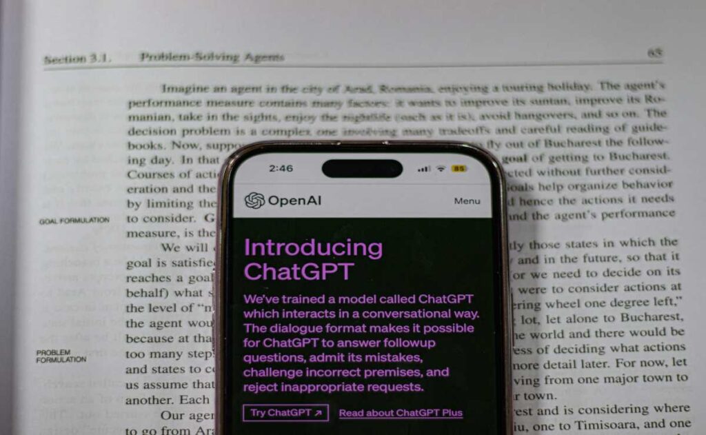 Así es como podrían averiguar si haces tu tarea con ChatGPT