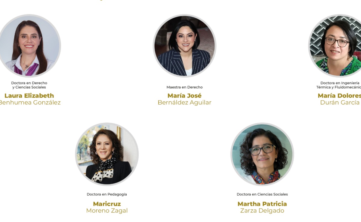 Candidatas a rectoría UAEMéx