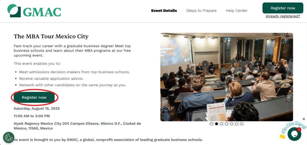 registro MBA Tour