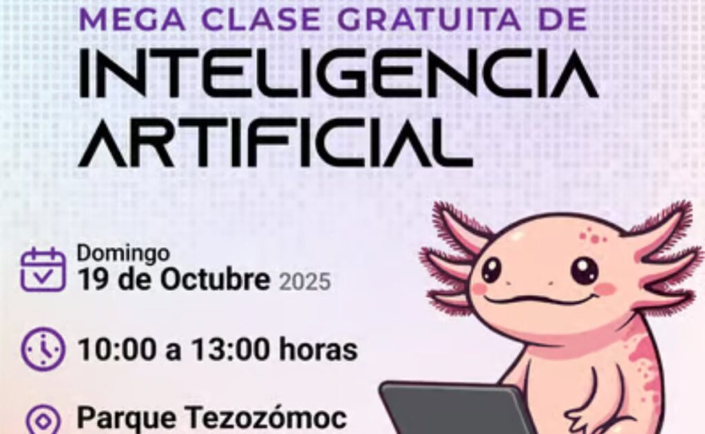 Paso a paso: cómo inscribirte a la megaclase de IA gratis