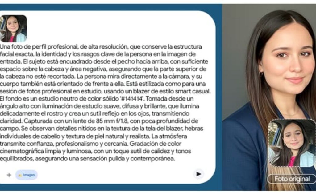 Paso a paso: cómo crear una foto profesional para tu CV con Gemini