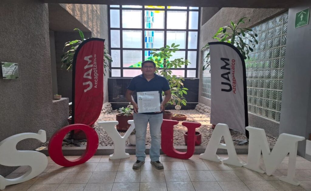 Egresado de la UAM obtiene primer lugar en certamen nacional ANIEI